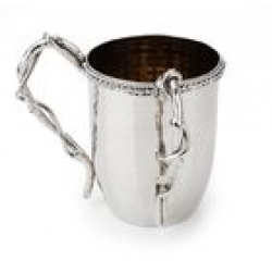 Stainless Steel Wash Cup with Rhinestones